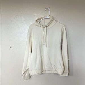 Madewell MDL Cozy Cream Hoodie Sweater